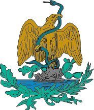 [Coat of arms of Mexico: 30 December 1880-31 December 1898.
	By Juan Manuel Gabino Villascán]